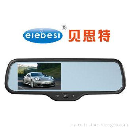 Rear View Mirror Vehicle Camera DVR Capacitive Touch Screen